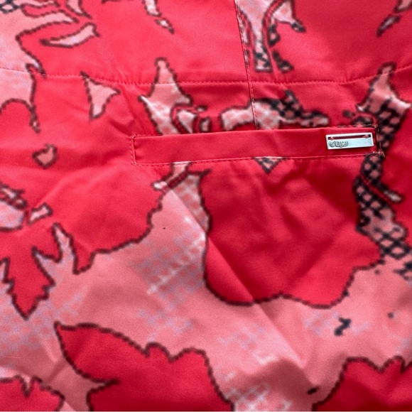 Lija Athletic Tennis Golf Skort Size 12 Lightweight Athleisure Coral Pink Shorts - Picture 9 of 10